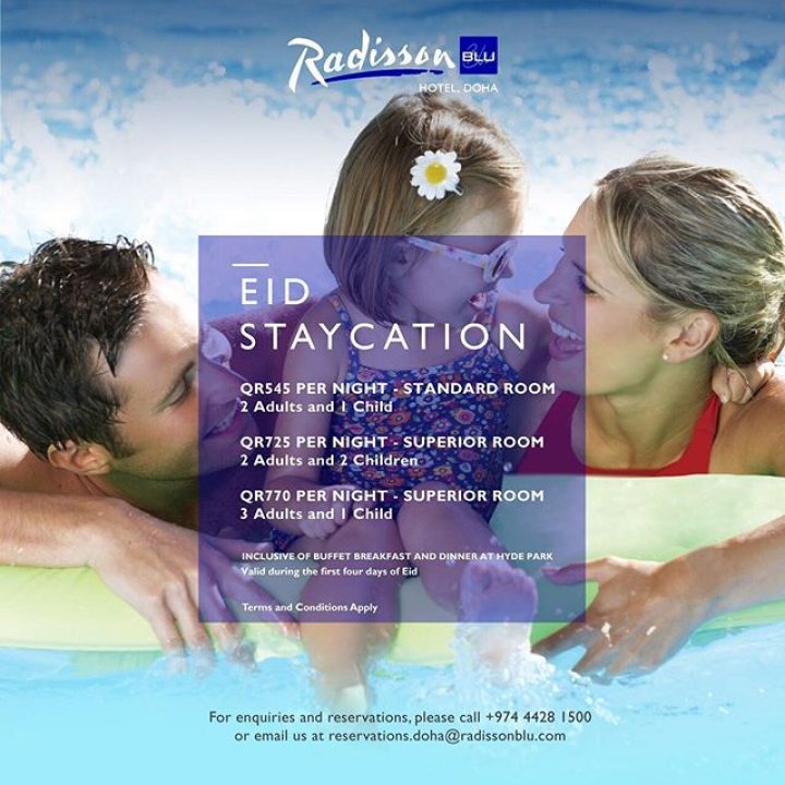 Radisson Blu Eid Staycation Offer